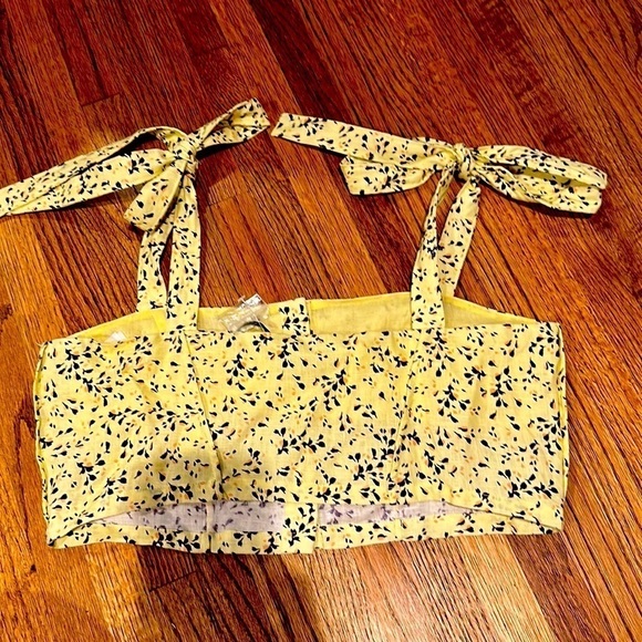 Nicholas Wylda Tie Strap Crop Top Size US 6 NWOT - Picture 3 of 9